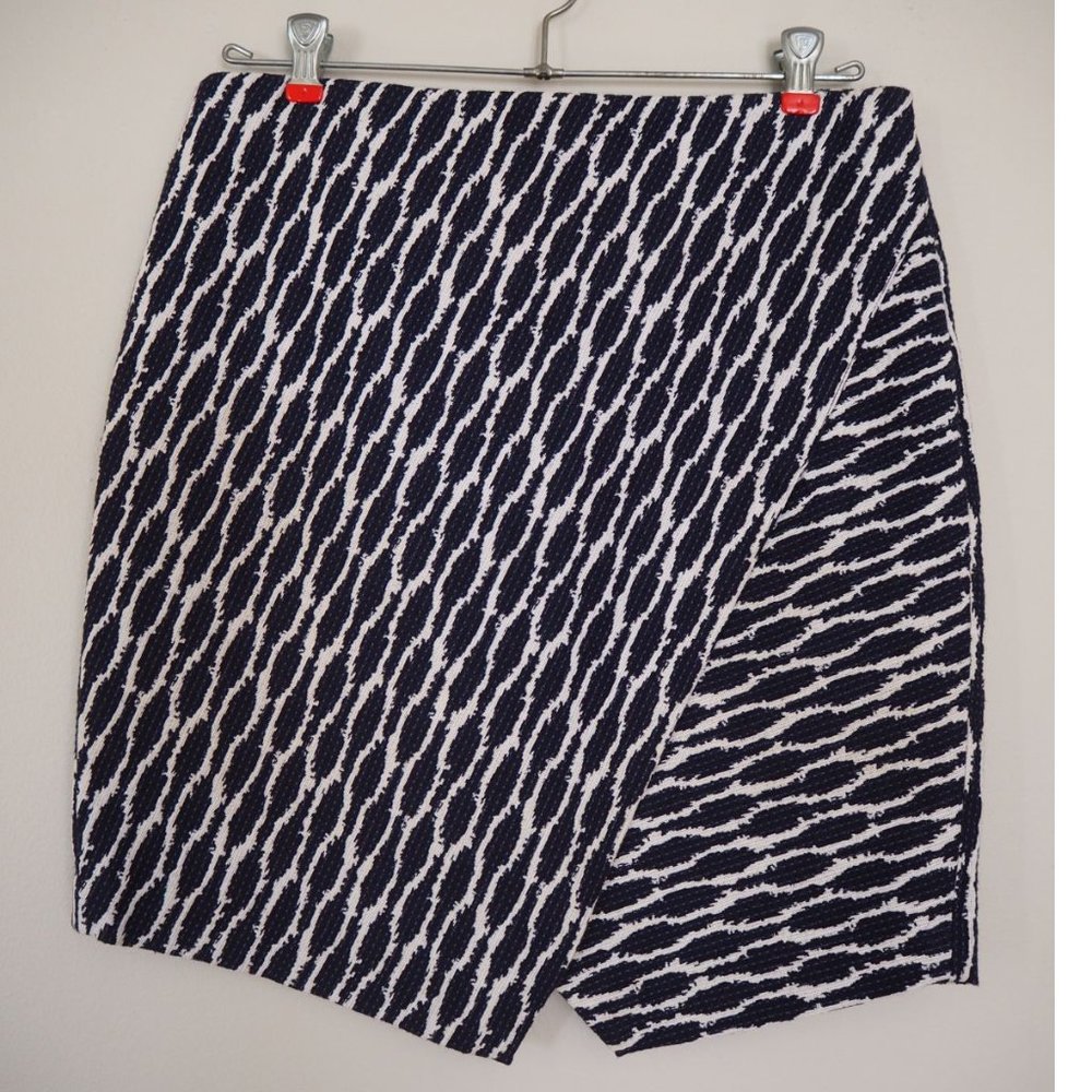 LOFT Faux Wrap Skirt Size M
